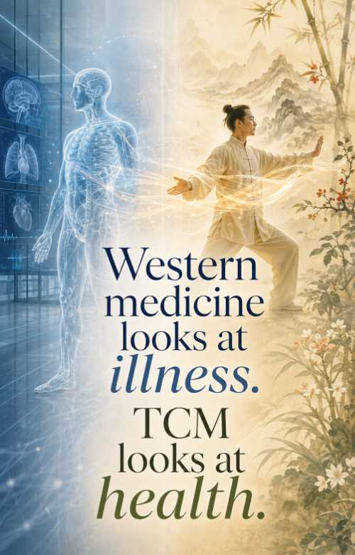 TCM looks at health