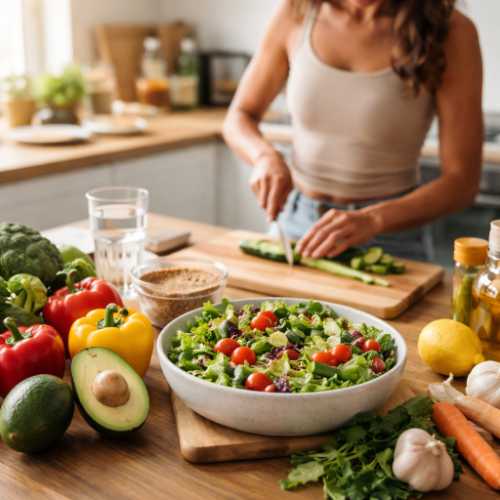 Preparing a health diet