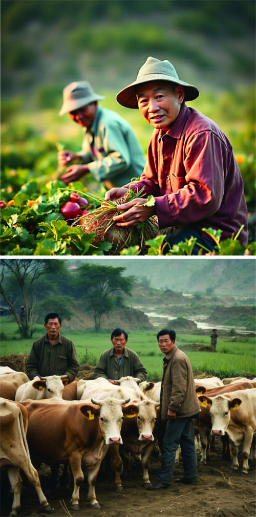 farmers from different regions