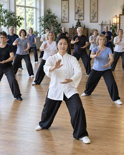 Typical Taijiquan Class